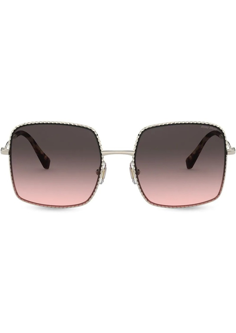 Miu Miu square-frame sunglasses