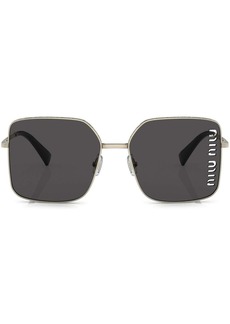 Miu Miu square laser-cut lens sunglasses