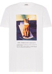Miu Miu The Cat from Outer Space print T-shirt