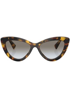 Miu Miu tortoiseshell-effect cat-eye sunglasses