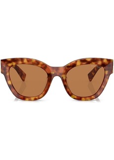 Miu Miu tortoiseshell-effect cat-eye sunglasses