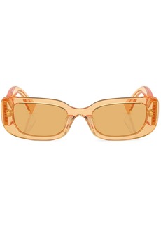 Miu Miu transparent-design rectangle-frame sunglasses