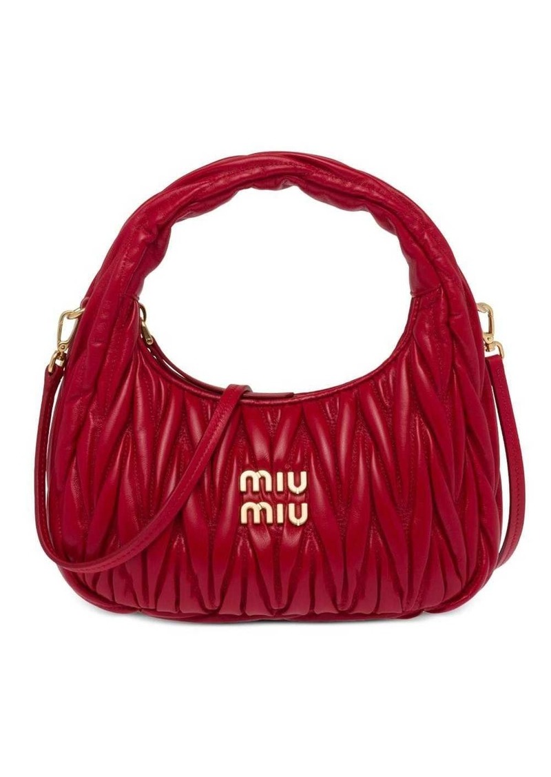 Miu Miu mini Wander matelassé shoulder bag