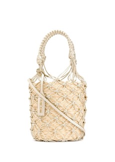 Miu Miu woven bucket bag