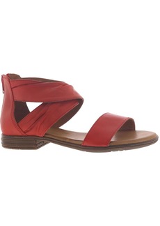 Miz Mooz Daphne Womens Leather Ankle Strap Flat Sandals