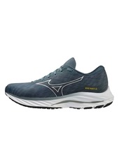 Mizuno Men's Wave Rider 26 Running Shoes In Goblin Blue-Vaporous Grey