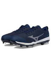 Mizuno Men's Dominant 4 Baseball Shoe Navy-White