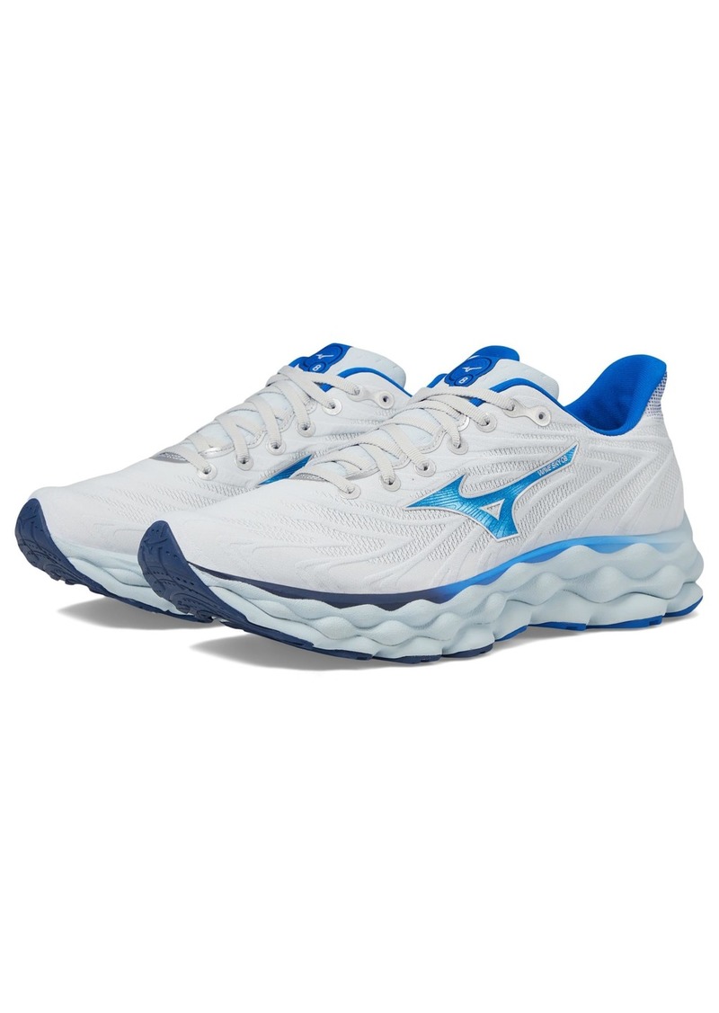 Mizuno Men's Wave Sky 8 Running Shoe Plein Air-Laser Blue