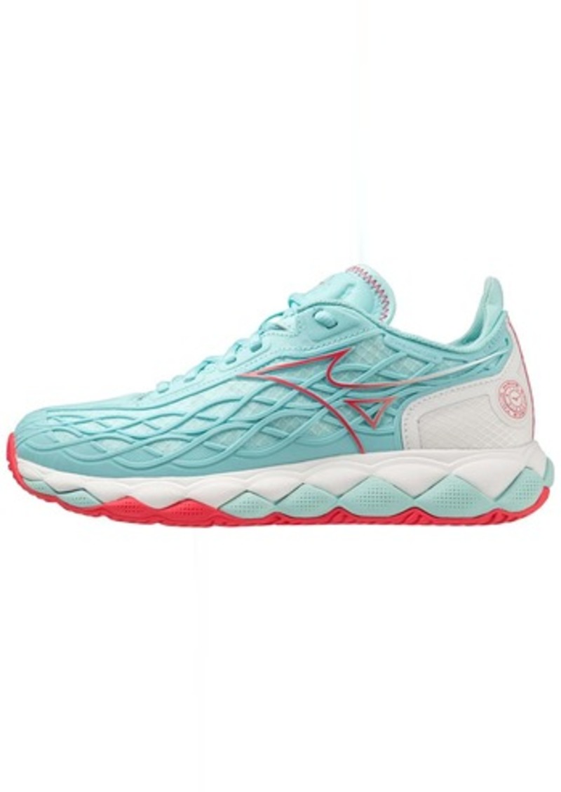 Mizuno Women's Enforce Tour Tennis Shoe Turquoise-Pink