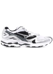 Mizuno panelled lace-up trainers