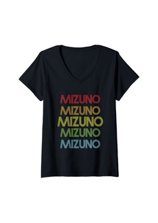 Womens Mizuno Name V-Neck T-Shirt