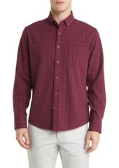 Mizzen+Main City Trim Fit Stretch Flannel Button-Down Shirt