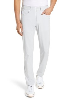 Mizzen+Main Traverse Five-Pocket Performance Pants in Gray Solid at Nordstrom