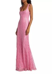 ML Monique Lhuillier Hannah Sequined Maxi Dress