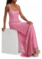 ML Monique Lhuillier Hannah Sequined Maxi Dress