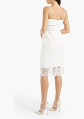 ML Monique Lhuillier - Guipure lace dress - White - US 2