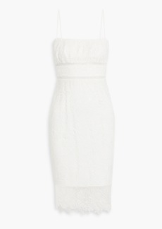ML Monique Lhuillier - Guipure lace dress - White - US 2
