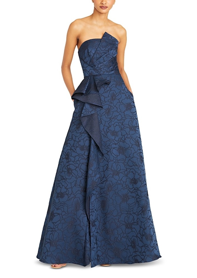 Ml Monique Lhuillier Strapless Dress