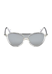 Moncler 51MM Injected Shield Sunglasses