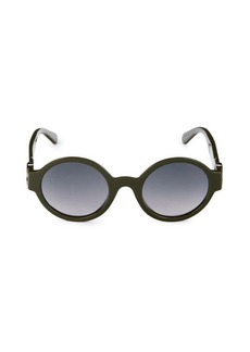 Moncler 51MM Round Sunglasses