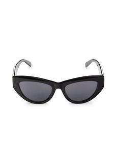 Moncler 53MM Cat Eye Sunglasses