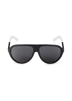 Moncler 62MM Rectangle Sunglasses