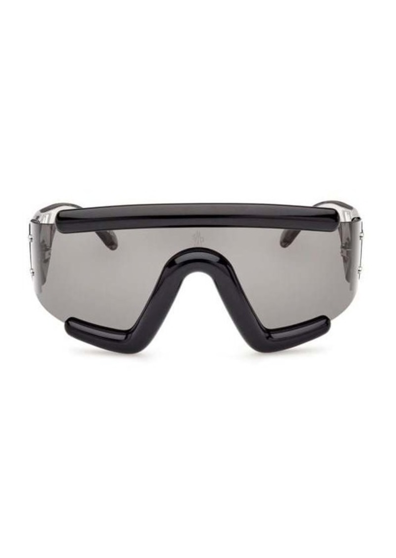 Moncler 76MM Lancer Shield Sunglasses