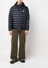 Moncler Agout logo-patch puffer jacket