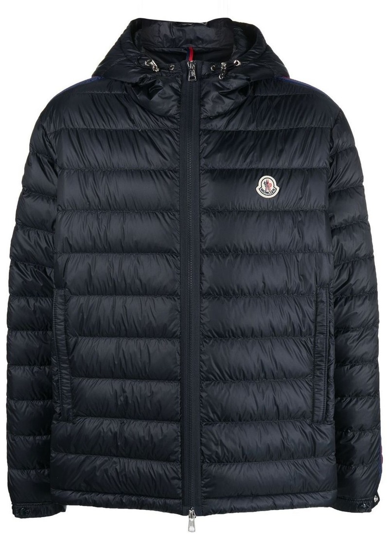 Moncler Agout logo-patch puffer jacket