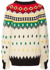 Moncler Alpaca & Wool Jacquard Sweater