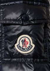 Moncler Amintore Nylon Long Down Jacket