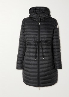 Moncler Barbel Hooded Quilted Shell Down Coat