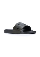 Moncler Bastien leather slides