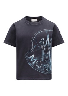 Moncler Black Emblem Logo T-Shirt