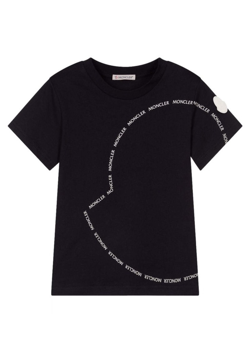 Moncler Black Logo T-Shirt