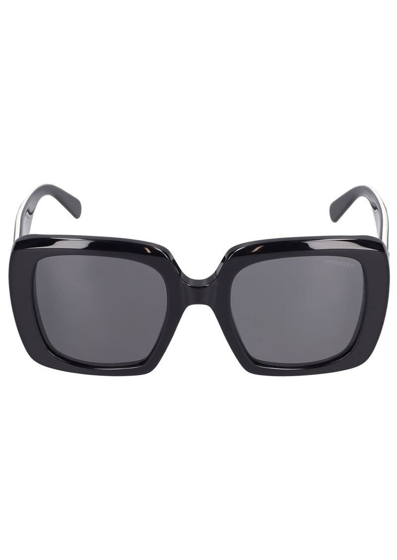 Moncler Blanche Squared Acetate Sunglasses