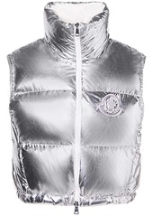 Moncler Blavet Mirror Coated Nylon Down Vest