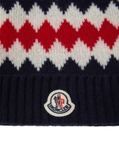 Moncler Carded Virgin Wool Beanie