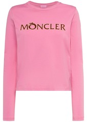 Moncler Cny Logo Cotton Long Sleeve T-shirt