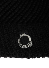 Moncler Cny Wool Blend Tricot Beanie