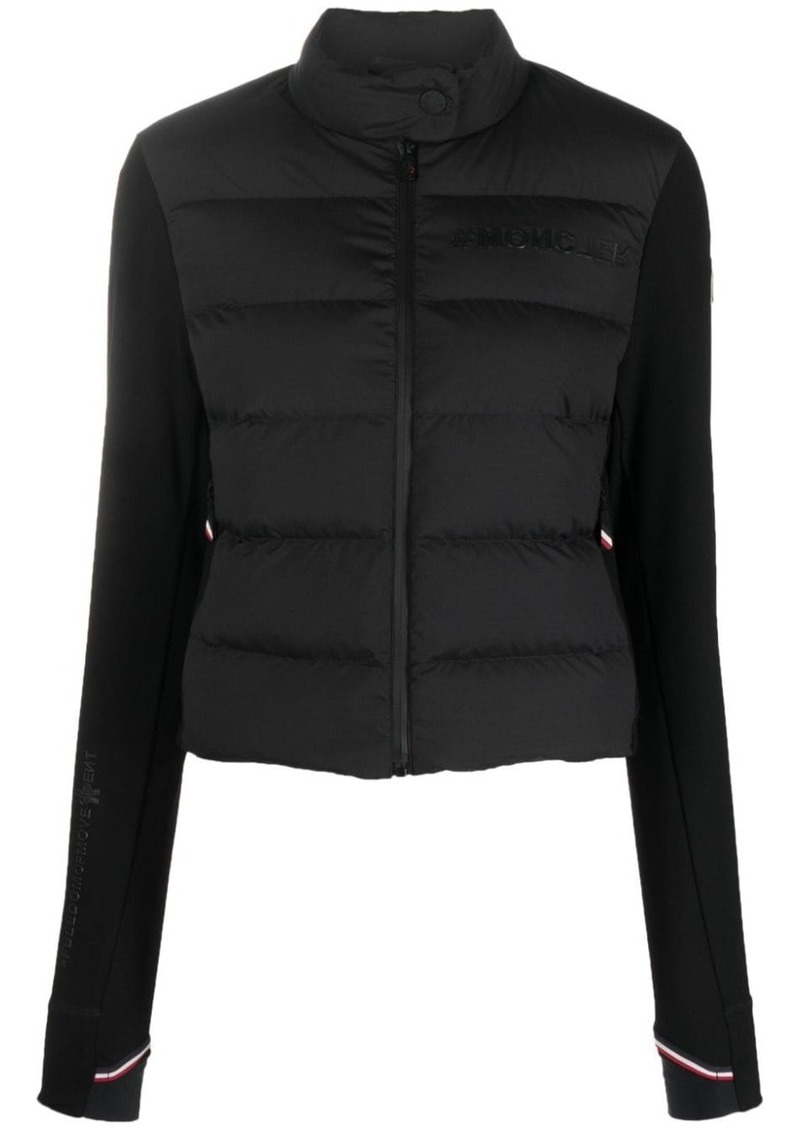 Moncler contrasting padded cardigan