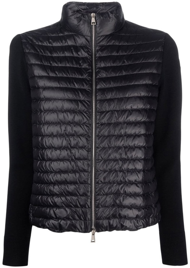 Moncler contrasting-sleeve padded jacket