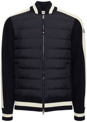 Moncler Cotton & Tech Cardigan Jacket