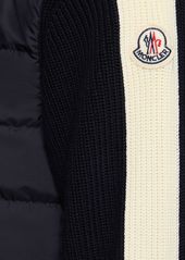 Moncler Cotton & Tech Cardigan Jacket