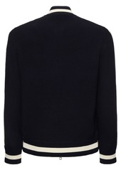 Moncler Cotton & Tech Cardigan Jacket