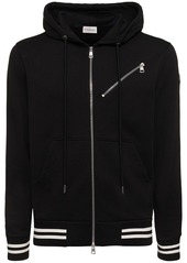 Moncler Cotton Fleece Zip-up Sweatshirt