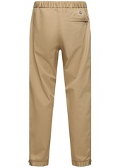 Moncler Cotton Gabardine Jogging Pants