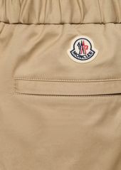 Moncler Cotton Gabardine Jogging Pants