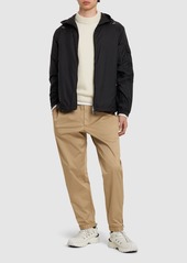 Moncler Cotton Gabardine Jogging Pants