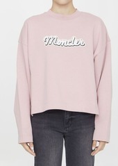 Moncler Cotton sweatshirt with logo